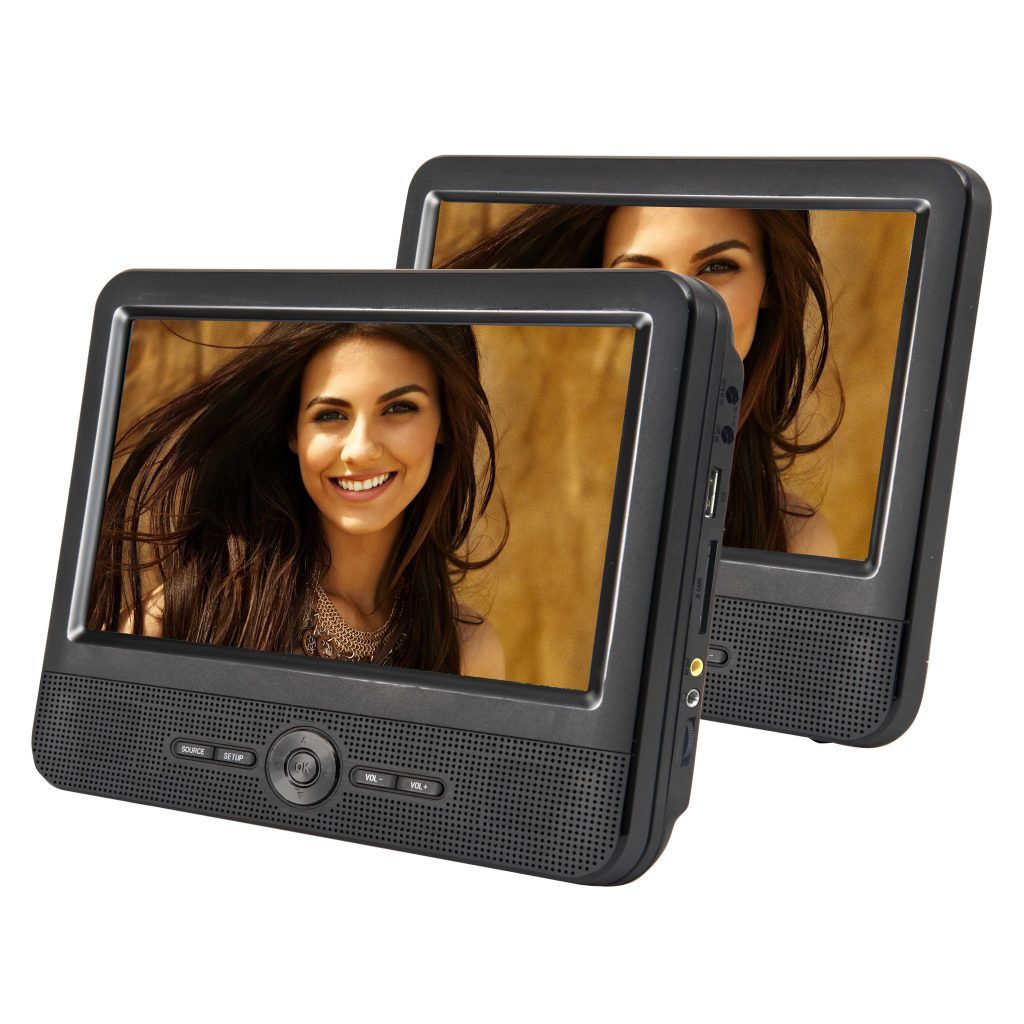 PDVD830 – 9″ Twin Screen LENOXX Portable DVD PLAYER