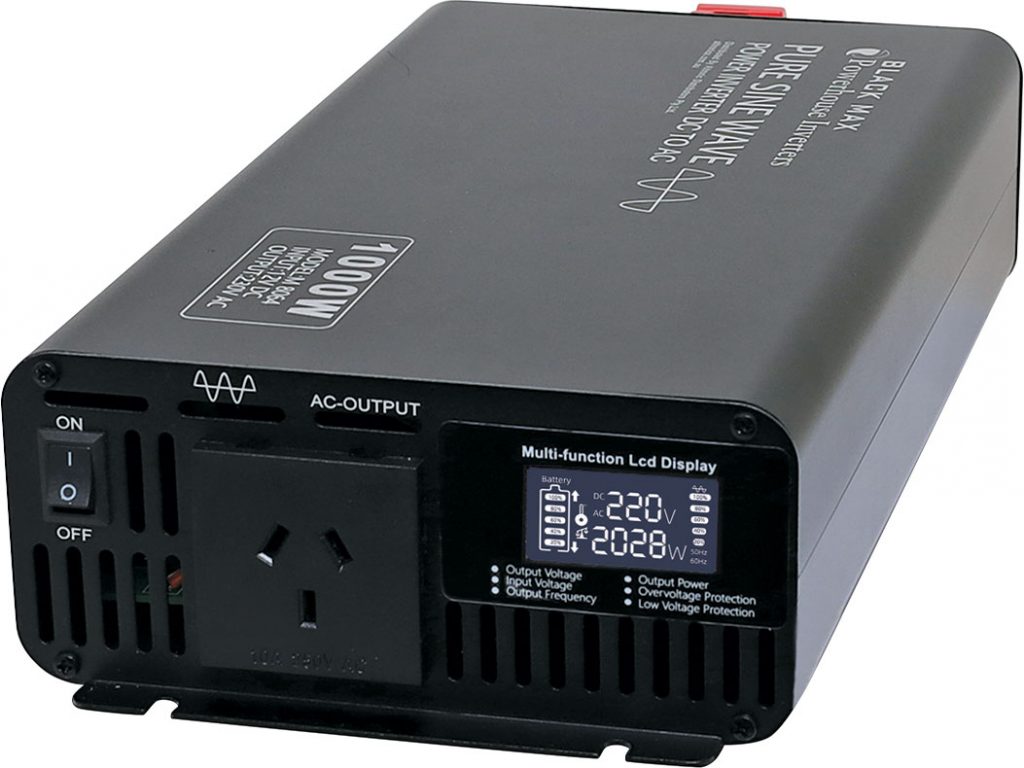 M8064 • 1000W 12V DC To AC Pure Sine Wave Power Inverter ALTRONICS
