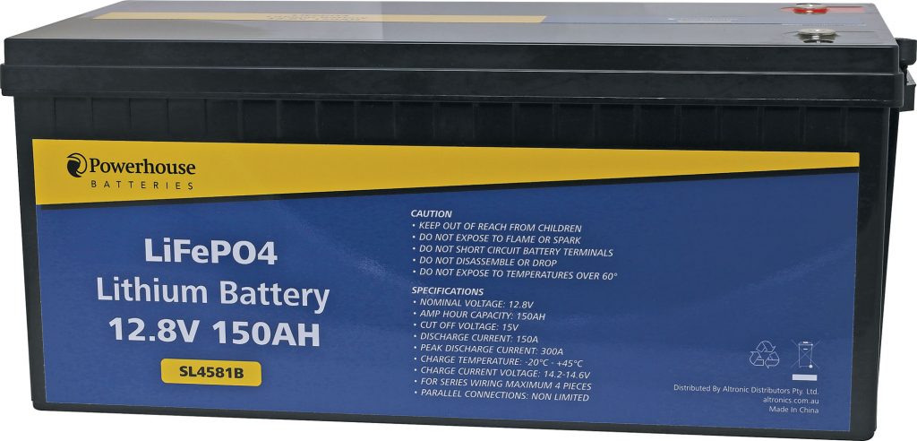 12V 150Ah Lithium LiFePO4 Battery M8/F12 SL4581B