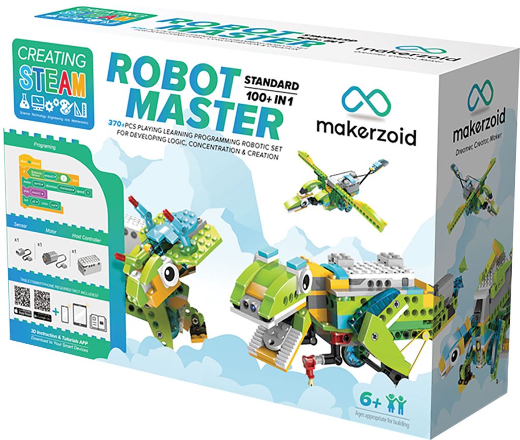 K8672 Makerzoid Robot Master Standard 100 In 1 Set